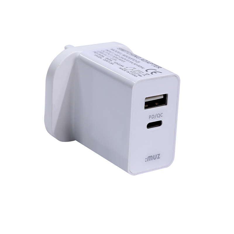 MX30pd充電器 TYPE-C+usb2.0雙口過KC KCC CE FCC認(rèn)證